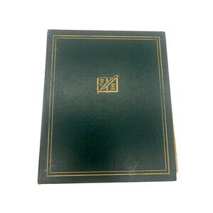 1962 World Book Encyclopedia Salesman Sample Binder w/ Ephemera